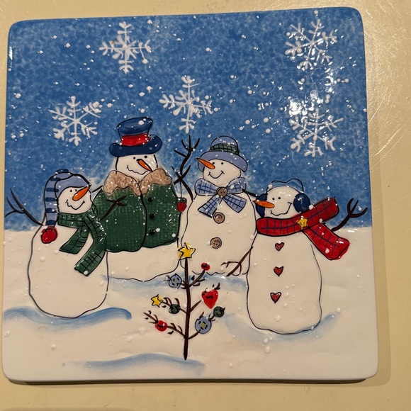 St. Nicholas Square Other - NWT St. Nicholas Square "Button Up" Hot Plate, Trivet, Wall Hanging NEW w/ tags